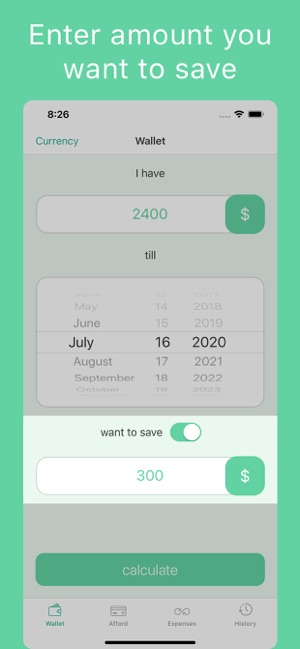 MoneyLeft - Afford calculator(圖5)-速報App