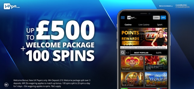 Hopa Casino Games & Slots