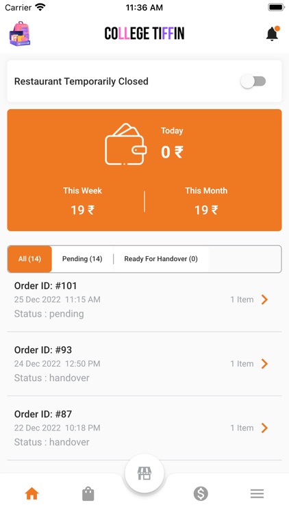 CollegeTiffin Restaurant screenshot-3