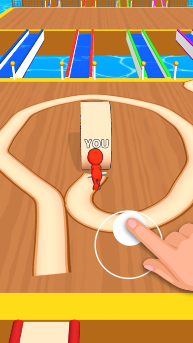 暇つぶしゲーム - Spiral Race screenshot1