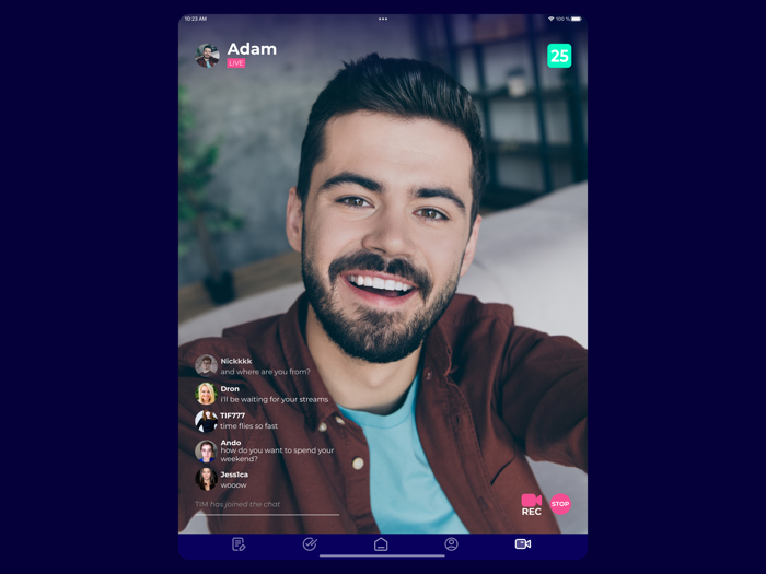 Jeknate Live video streaming