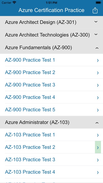 Azure Certification Practice