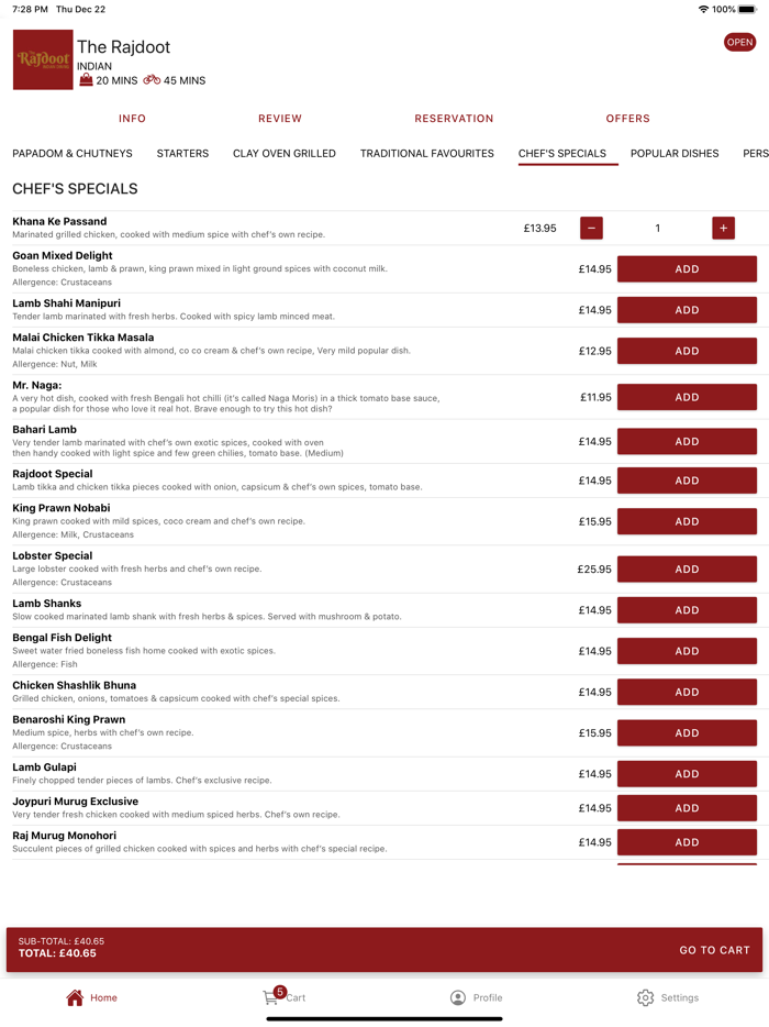 The Rajdoot Hampstead