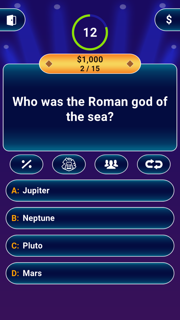 Millionaire 2020 - Trivia Quiz