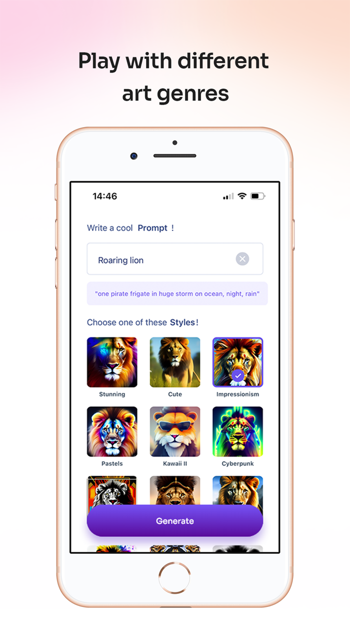 Wavesome.AI Art Generator