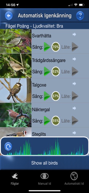 Fågelsång Id - fåglar(圖5)-速報App