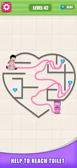 Game screenshot Path To Toilet - Draw The Line apk