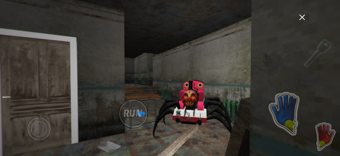 Choo Choo Horror Spider train