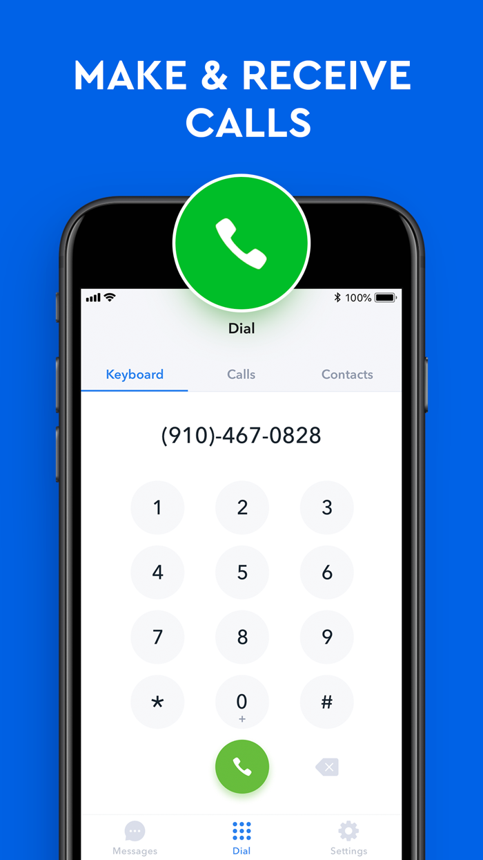 Paraline Second Phone Number