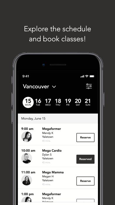 Lagree West: Booking App screenshot 3