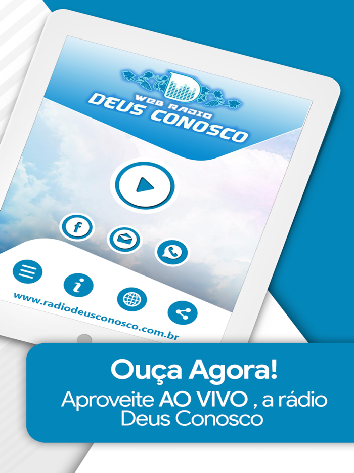 Web Rádio Deus Conosco.