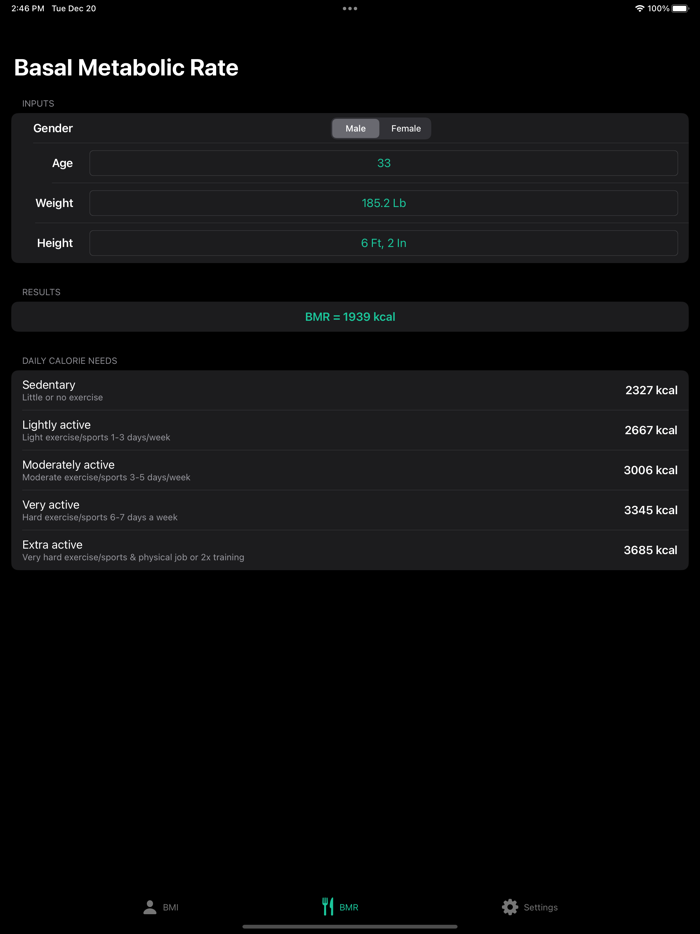 BMI Calculator Simple