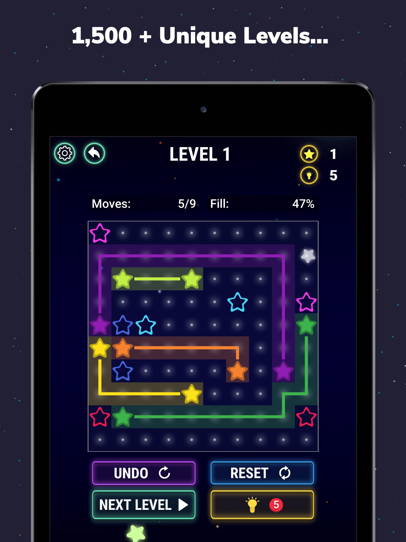Stars Connect Puzzle Game screenshot 3
