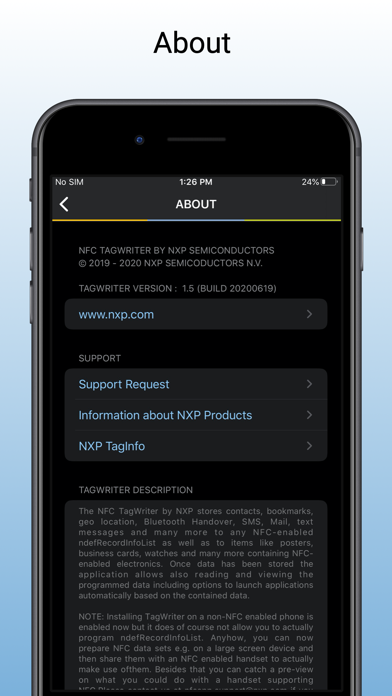 How to cancel & delete NFC TagWriter by NXP from iphone & ipad 2
