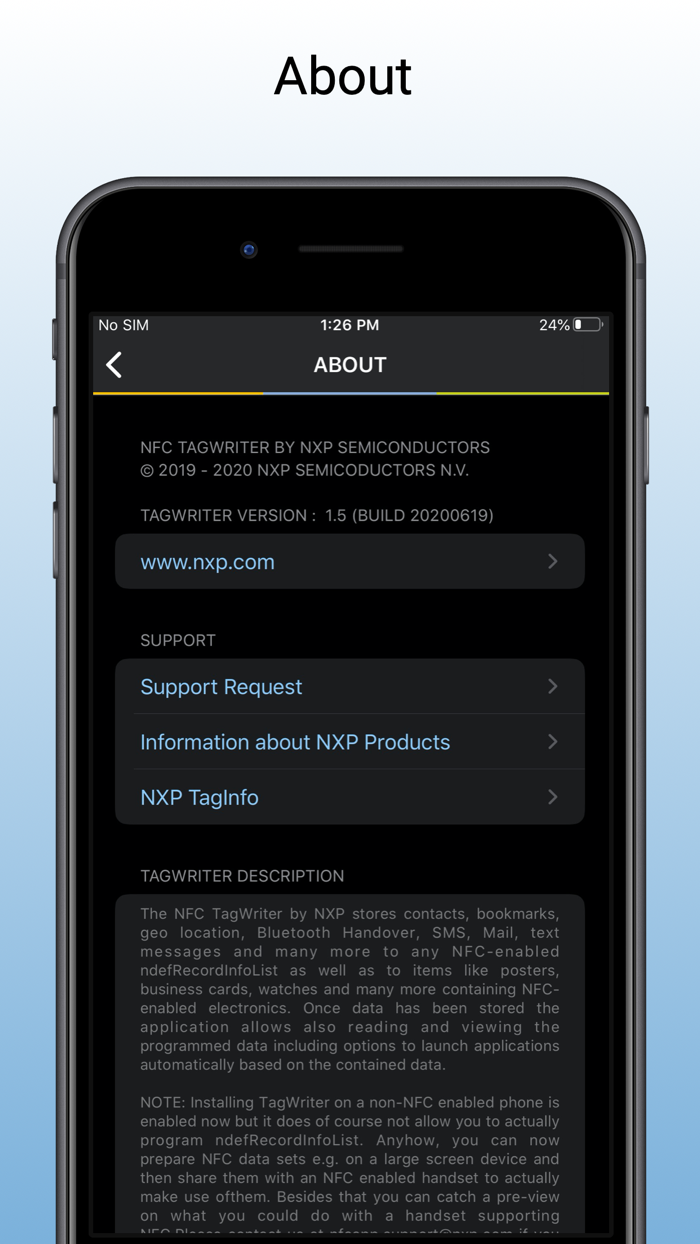 NFC TagWriter by NXP