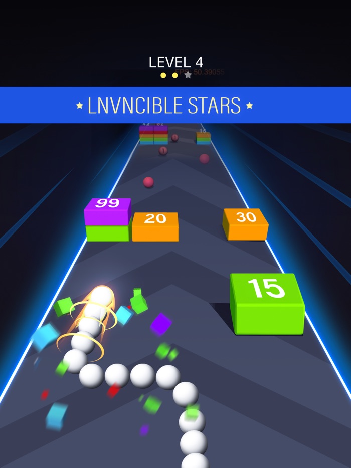 Snake Ball Avoid Cube Eat Red