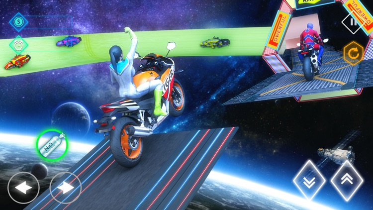 Neon Moto Racing screenshot-3