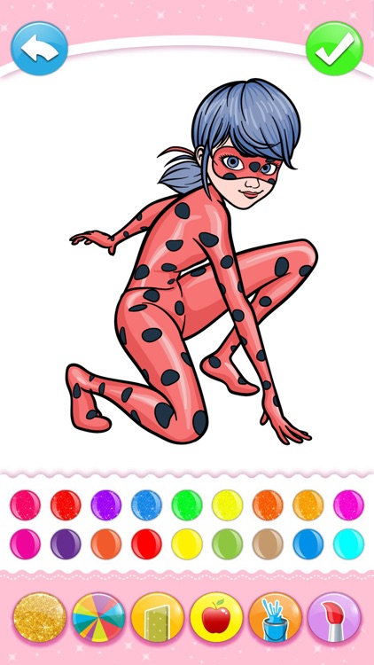 Ladybug Coloring and Dress up