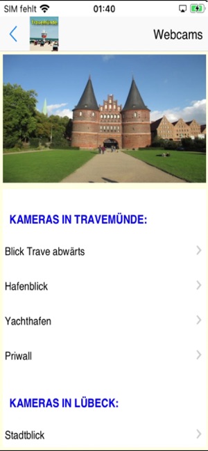 Travemünde Lübeck Urlaubs App(圖9)-速報App