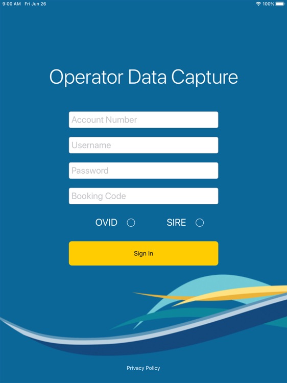OCIMF Operator Data Capture