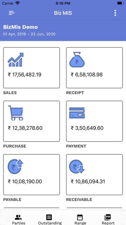 Tally on Mobile : BizMIS