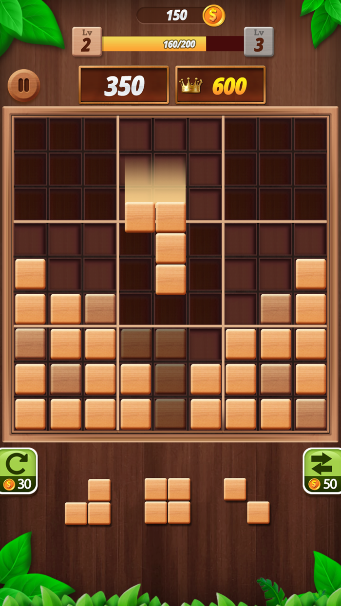 Block Puzzle - Wood Blast