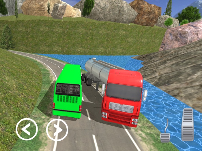 Off Road Oil Truck Hill Climb