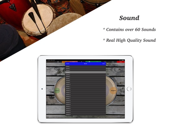 Bongos + - Drum Percussion Pad screenshot 4