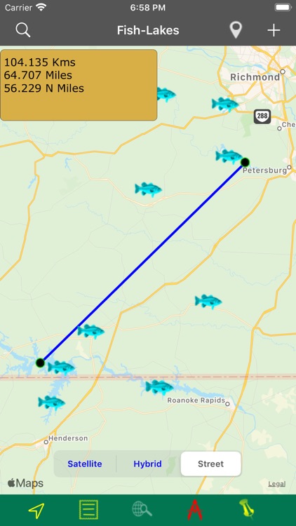 Virginia-WV-NC-SC Lakes Fishes screenshot-5