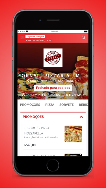 FORNALI PIZZARIA - Mipibu