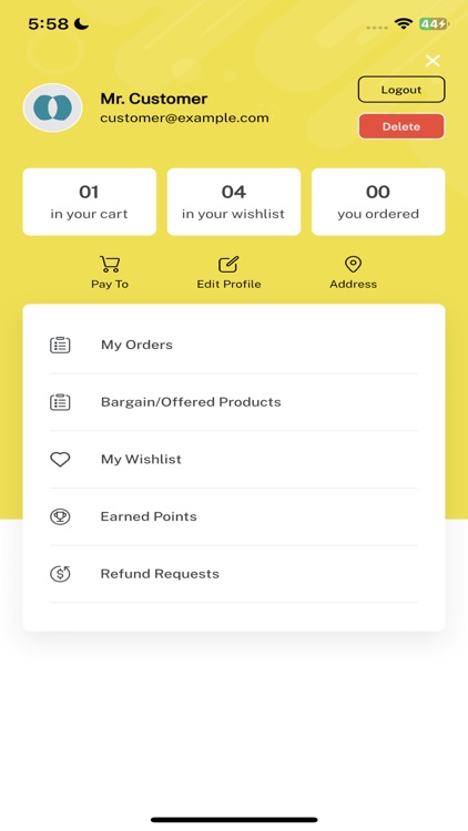 Orecto Online Shopping App screenshot-4
