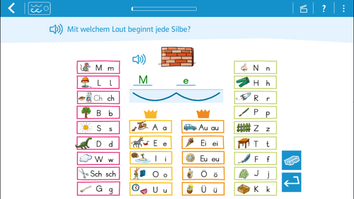 Wörter schreiben 1 mit Zebra