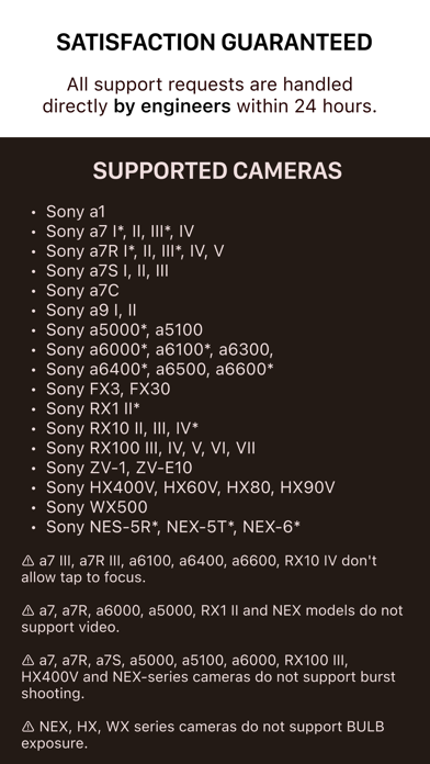 Shutter - Sony Camera Remote