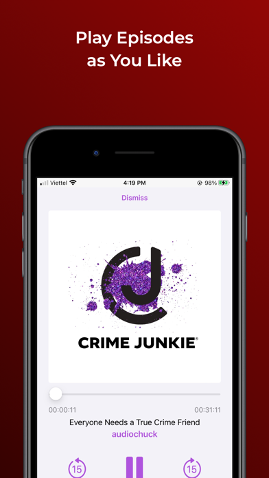True Crime Podcast screenshot 3