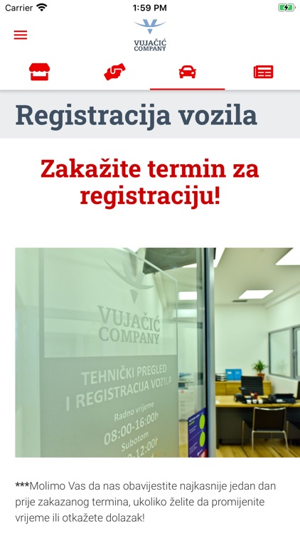 Vujačić Company screenshot-3