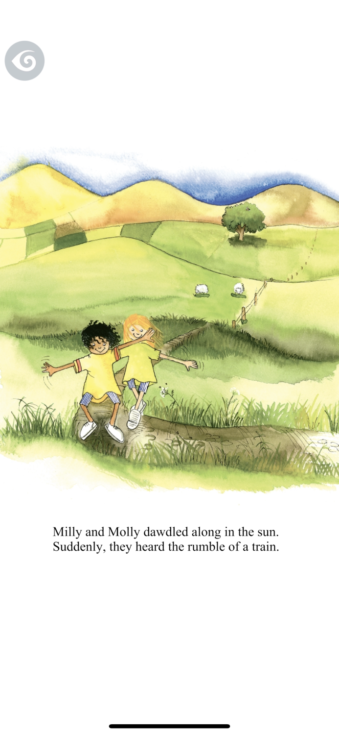 Milly, Molly and The Train