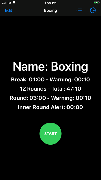 Gymborg Boxing Timer screenshot 4