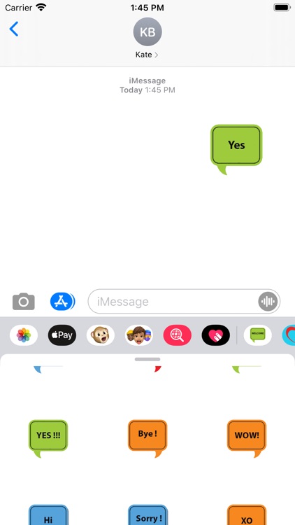 Bubble message for iMessage screenshot-3