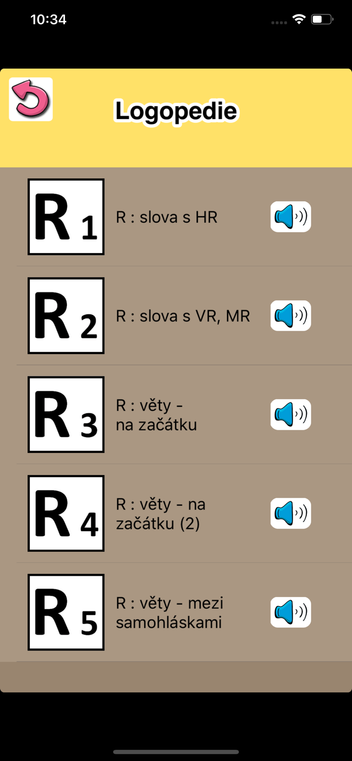 Logopedie, cvičení