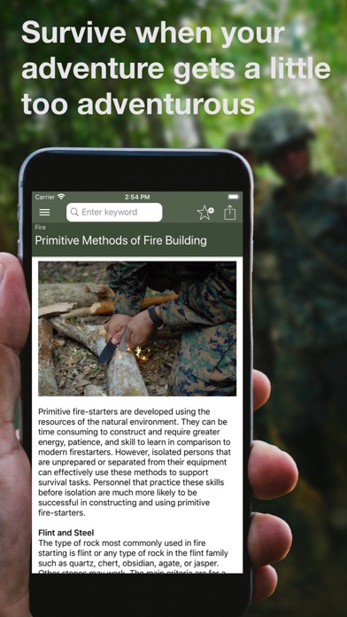 Army Survival Skills iphone images