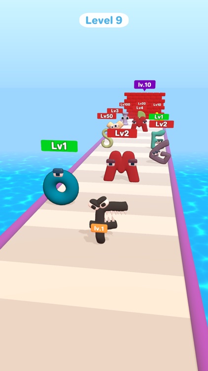 Alphabet Giant Rush screenshot-4