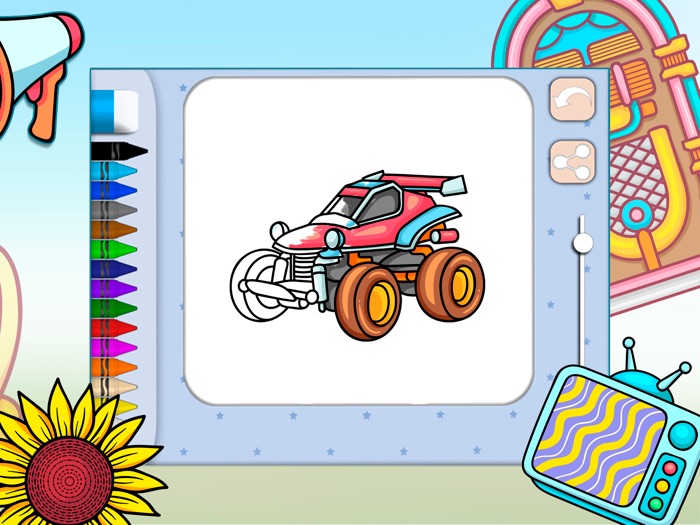 Coloring book games for all