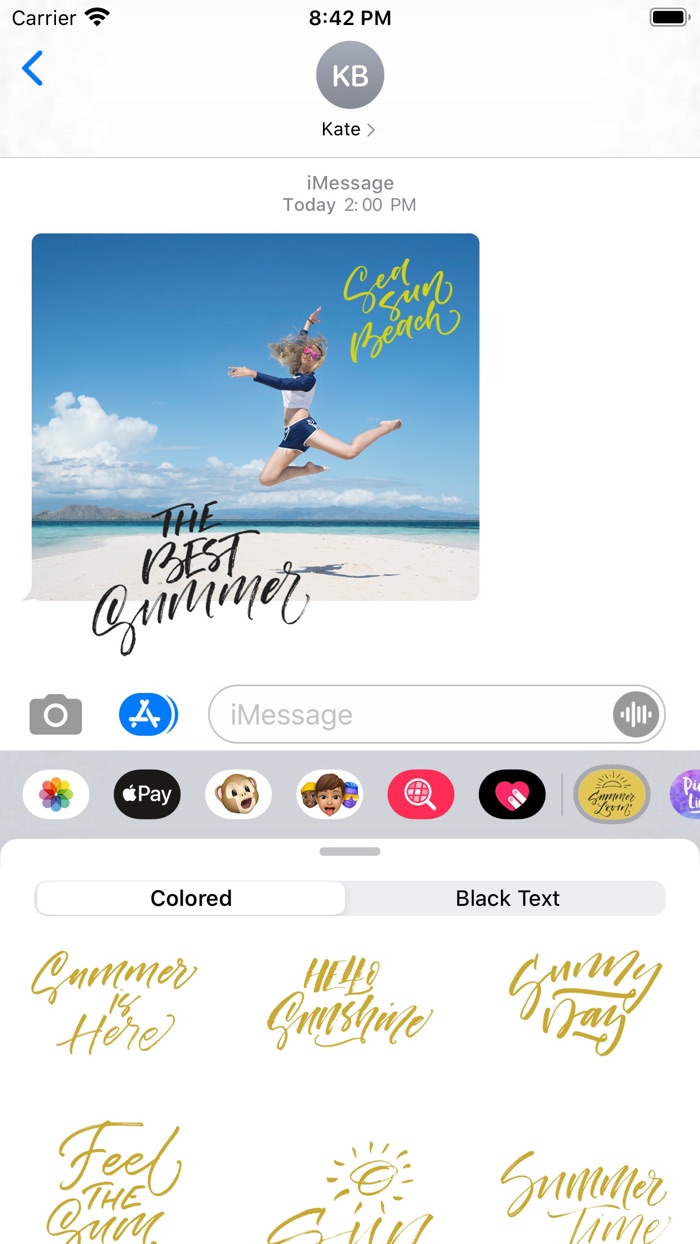 Summer Lovin Stickers