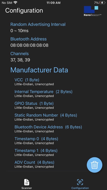 NanoBeacon BLE Scanner screenshot-5