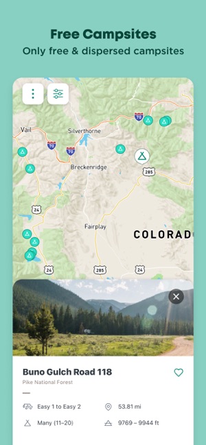 Campin - Free Colorado Camping(圖2)-速報App