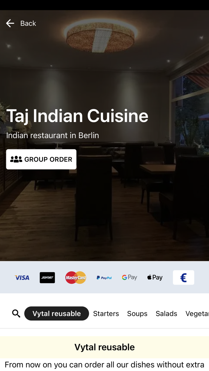 Taj Indian Cuisine