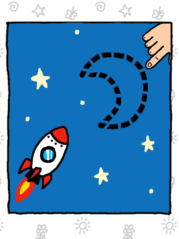 iPad Image of Just Draw - Drawing Puzzles