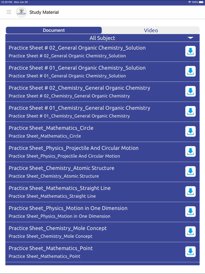 AnalyseR-CatalyseR Online Test