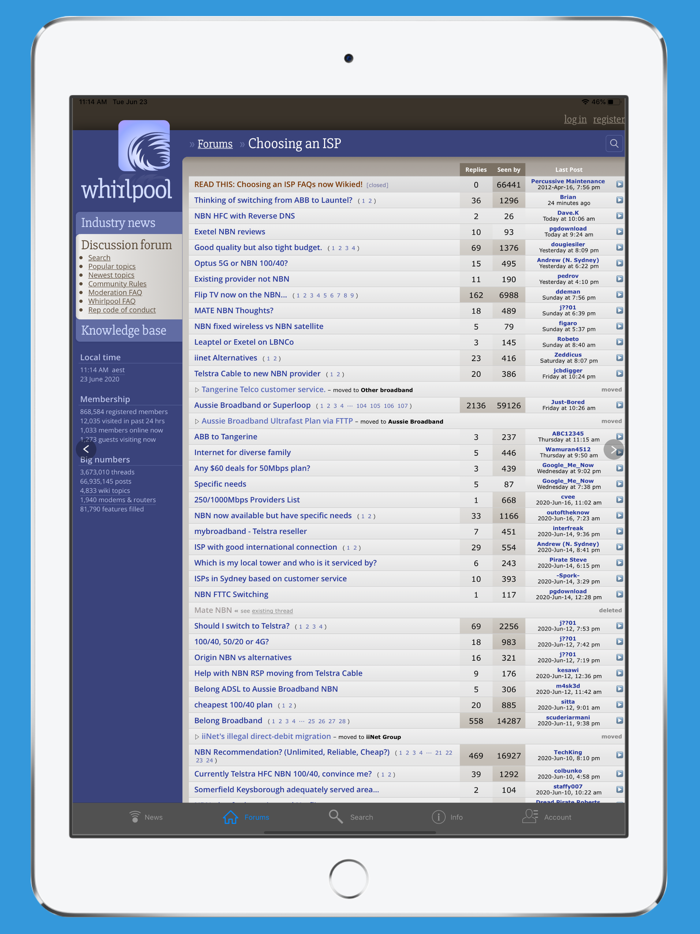 WhirlForums Australian Forums