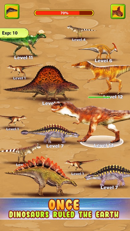 Dino Evolution: Eat And Grow